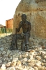 Zolfataro in pausa, Monumento ai zolfatari, Cianciana (AG)