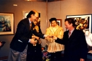 Premiazione durante una mostra
